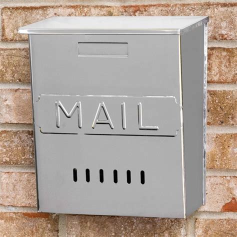 steel letter box slot|wall mounted mailbox slots.